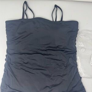 VENUS Charcoal Sleeveless Top